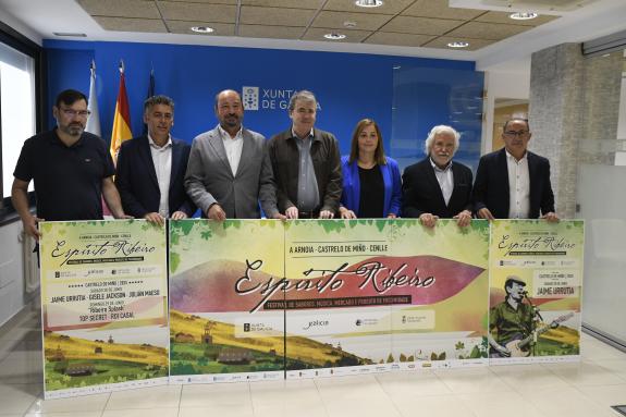 Imaxe da nova:Os concertos do Xacobeo fomentan a colaboración supramunicipal dos concellos de Castrelo de Miño, Cenlle e Arnoia coa organización ...