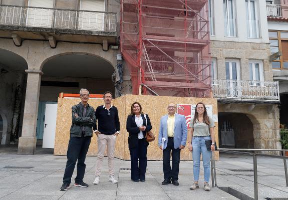 Imaxe da nova:El Consorcio Casco Vello de Vigo continúa con la recuperación del barrio histórico de O Berbés e inicia la rehabilitación de un edi...