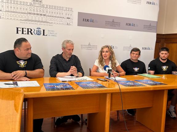 Imaxe da nova:Martina Aneiros participa na presentación do Campionato de España subjunior de powerlifting Cidade de Ferrol