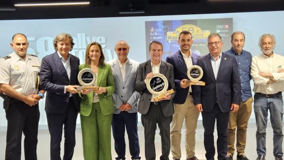 Imaxe da nova:Lete Lasa destaca o bo momento do automobilismo galego na presentación do rallye Rías Baixas tras a Vitoria de Javier Pardo en Oure...