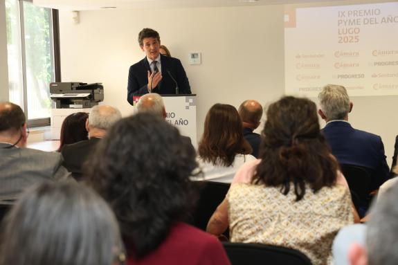 Imagen de la noticia:Arias subraya en la entrega del Premio Pyme del Año en Lugo el apoyo de la Xunta al tejido empresarial de la provincia