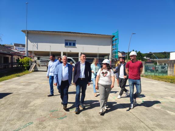 Imaxe da nova:A Xunta ultima as obras de rehabilitación integral do CEIP Plurilingüe Poeta Avelino Díaz de Meira, nas que inviste máis de 900.000...