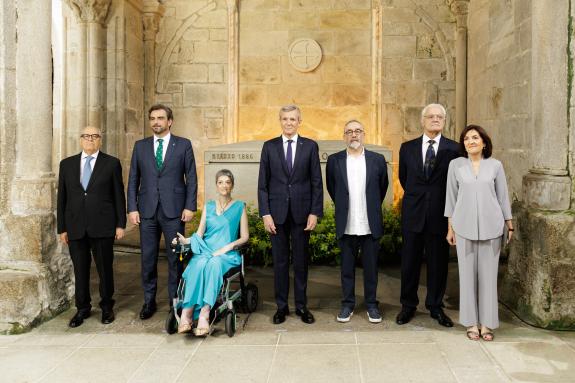 Imaxe da nova:Rueda reivindica o espírito de concordia e orgullo compartido na entrega das Medallas Castelao 2025