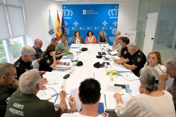 Imaxe da nova:A Xunta reforza na Coruña a Coordinación Policial para garantir unha resposta eficaz ante os incendios forestais nesta época de alt...