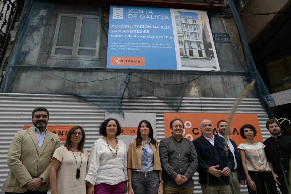 Imagen de la noticia:La Xunta inicia en A Coruña la rehabilitación de un edificio del siglo XIX para conseguir 4 viviendas para alquiler accesibl...