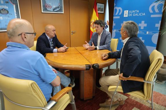 Imaxe da nova:A Xunta aborda coa Garda Civil e a Asociación de Amigos do Camiño a colaboración para impulsar unha nova ruta solidaria en Lugo