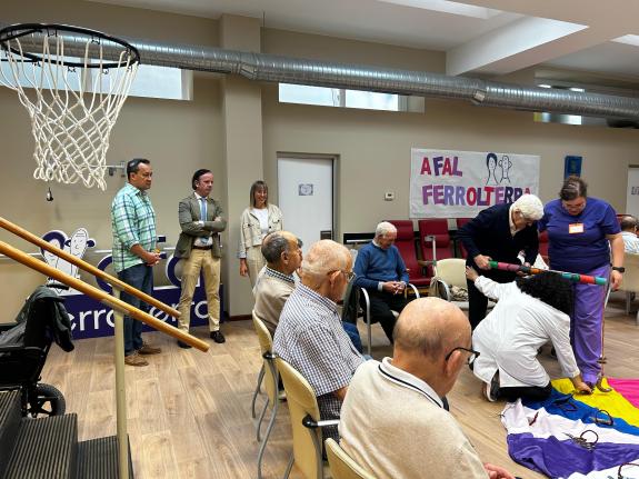 Imagen de la noticia:La Xunta destina 103.000 euros a las obras de mejora de su centro de día para personas con alzhéimer y otras demencias de Fe...