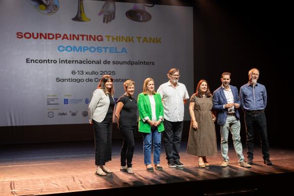 Imagen de la noticia:El encuentro internacional de 'Soundpainting' celebra en Santiago de Compostela su 27ª edición con el apoyo de la Xunta