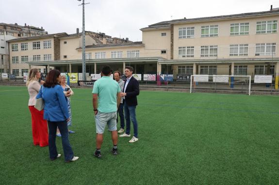 Imagen de la noticia:La Xunta acometerá este verano las obras de cambio de la cubierta del CEIP As Mercedes de Lugo