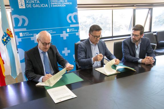 Imagen de la noticia:La Xunta y la Fiscalía de Galicia firman un convenio de colaboración para reforzar la coordinación institucional frente a la...