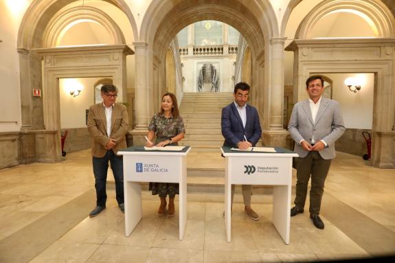 Imaxe da nova:Mar e Deputación de Pontevedra renovan a alianza para que os alumnos do IGAFA reciban formación no estranxeiro en acuicultura e mer...