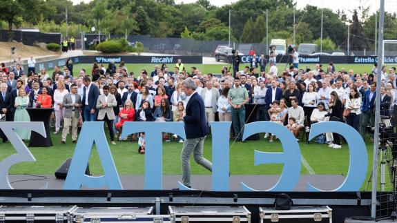 Imagen de la noticia:Rueda reivindica la nueva Ciudad Deportiva del Celta de Vigo como símbolo de la Galicia innovadora y comprometida con el dep...