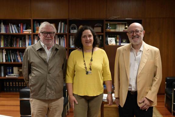 Imaxe da nova:Belén do Campo reúnese cos representantes da Asociación Bahía Ártabra con motivo do V centenario da expedición de Loaísa