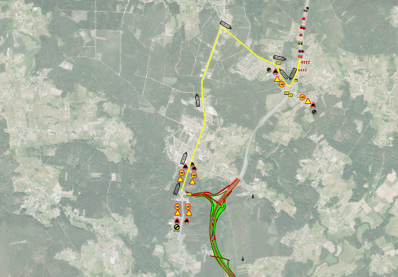 Imagen de la noticia:Las obras de prolongación de la autovía AG-59 harán necesario el corte de tráfico en el enlace de A Ramallosa a partir de es...