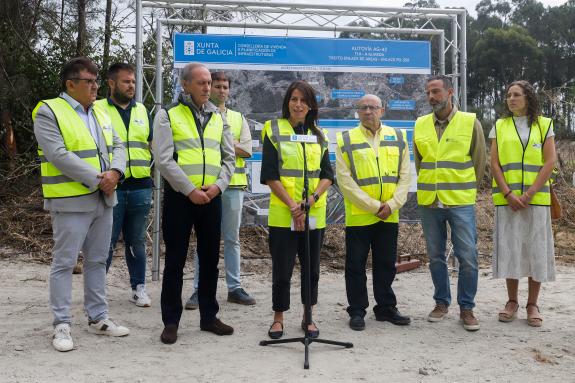Imagen de la noticia:La Xunta inicia las obras del nuevo tramo de la autovía Tui-A Guarda entre el enlace del polígono de Areas y la PO-350, en l...