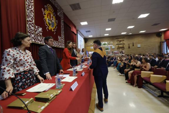 Imagen de la noticia:María José Gómez resalta la importancia de la formación para el futuro del rural en la graduación de la Escuela Politécnica ...