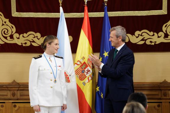 Imaxe da nova:Intervención do presidente da Xunta na cerimonia de entrega da Medalla de Galicia á Princesa de Asturias