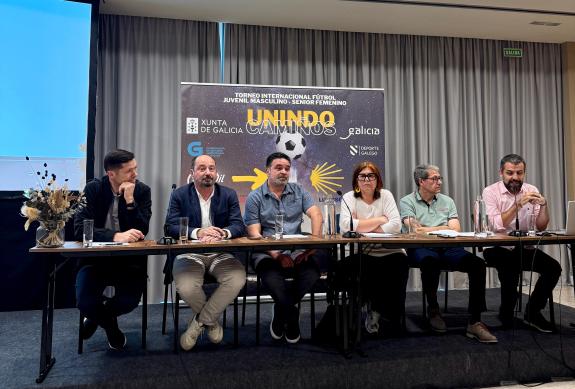Imaxe da nova:A segunda edición de Unindo Camiños celebra o vínculo de valores xacobeos e deportivos no fútbol xuvenil