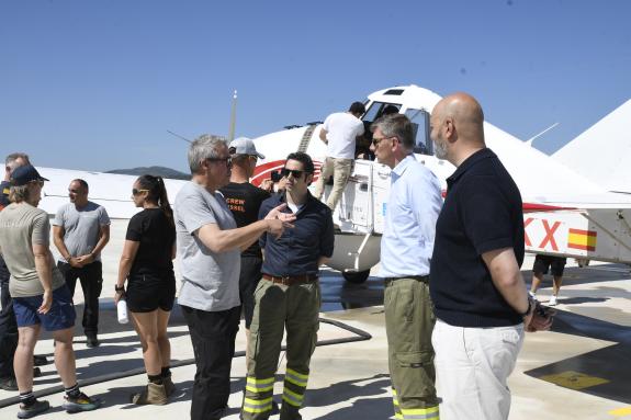 Imaxe da nova:Medio Rural recibe ao vice-embaixador dos Países Baixos no marco da cooperación europea contra incendios forestais