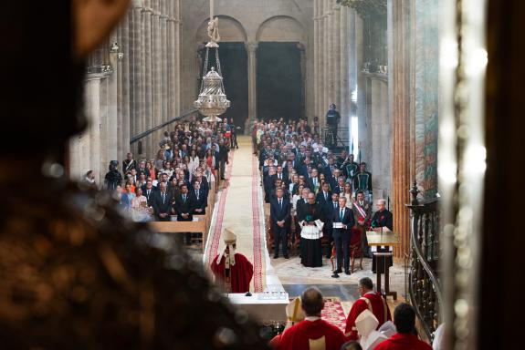 Imaxe da nova:Intervención do presidente da Xunta na Ofrenda Nacional ao Santo Apóstolo de Santiago