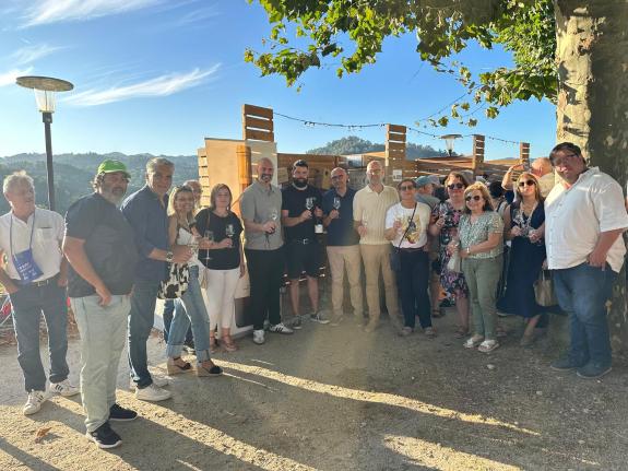 Imaxe da nova:Medio Rural salienta a calidade dos viños do Ribeiro nun acto celebrado en Beade