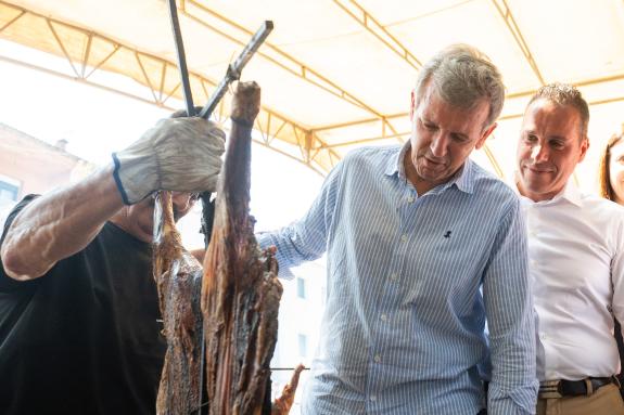 Imaxe da nova:Rueda enxalza a Festa do Carneiro ao Espeto de Moraña como referente da gastronomía e tradición galegas