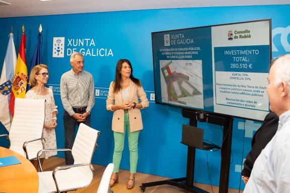 Imaxe da nova:A Xunta coopera co concello de Rubiá no acondicionamento da rúa Terra do Souto e da súa contorna, que suporá un investimento de 280...