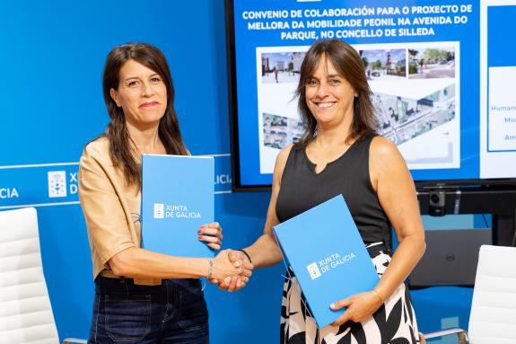 Imaxe da nova:A Xunta colabora co concello de Silleda nas obras de mellora da Avenida do Parque