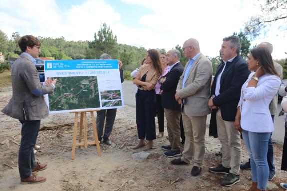 Imagen de la noticia:La Xunta licita por 11,2 M€ las obras para la conversión en autovía de 4,9km de la vía de altas prestaciones Brión-Noia