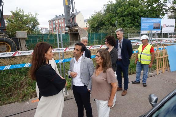 Imaxe da nova:A Xunta inicia as obras dun edificio de 24 vivendas públicas no barrio do Bertón en Ferrol