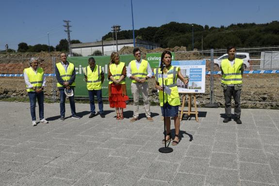 Imaxe da nova:A Xunta inicia as obras dun novo edificio para 70 vivendas de promoción pública en Lugo