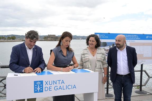 Imaxe da nova:A Xunta colabora coa Autoridade Portuaria da Coruña para construír un edificio de servizos na zona  do Parrote, que suporá un inves...
