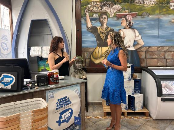 Imagen de la noticia:Martina Aneiros ensalza la capacidad del Bono Pescado para incentivar el consumo de marisco y pescado fresco gallego