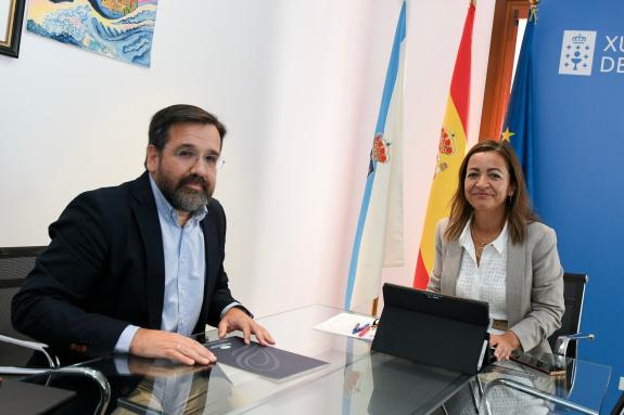 Imaxe da nova:Villaverde aborda coa DOP Mexillón de Galicia novas liñas de colaboración para revalorizar este produto que representa o 93 % da pr...