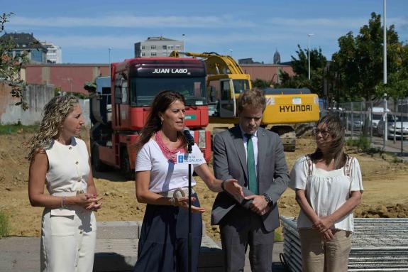 Imaxe da nova:A Xunta inicia as obras dun segundo edificio de 24 vivendas públicas no barrio do Bertón en Ferrol