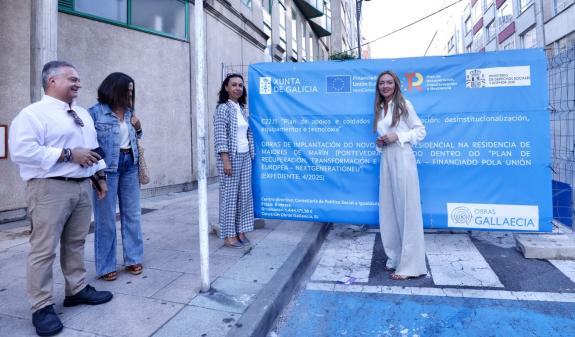 Imagen de la noticia:La Xunta invierte 1,5 M€ en su residencia de mayores de Marín para mejorar la confortabilidad y atención de los usuarios