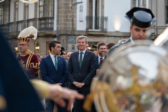 Imaxe da nova:Rueda participa na Solemne Procesión da Virxe Peregrina en Pontevedra
