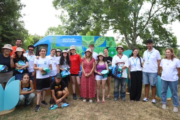 Imaxe da nova: A Xunta anima á mocidade a través da iniciativa ‘Van polo Clima’ a converterse nun activo fronte ao cambio climático e no coidado ...