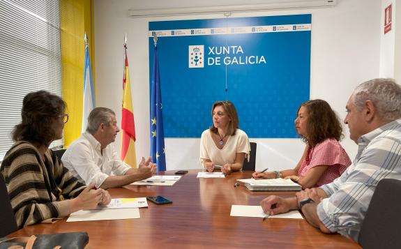 Imaxe da nova:A Xunta e a Asociación Galega de Criadores de Visón analizan os posibles efectos para o sector dos cambios normativos aprobados a n...