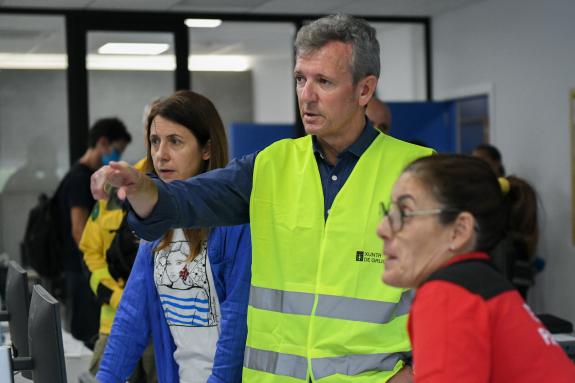 Imaxe da nova:Rueda destaca a coordinación entre todos os medios para a loita contra os lumes