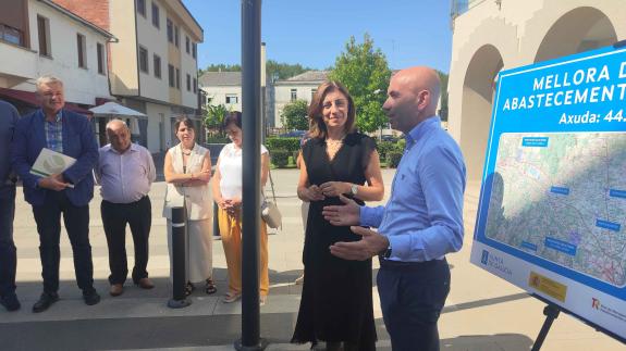 Imaxe da nova:A Xunta concede máis dun cento de axudas por un importe global de 5 M€ para obras de mellora nas redes de abastecemento e de saneam...