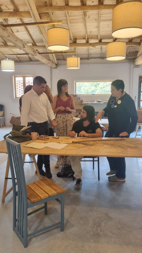 Imaxe da nova:A Xunta impulsa en Chantada a formación artesanal coa nova edición do curso 'Fibranzas. Laboratorio das fibras vexetais'