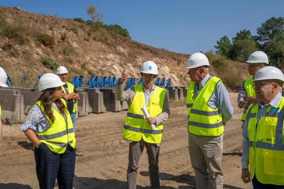 Imaxe da nova:A Xunta avanza na execución do novo treito da autovía Tui-A Guarda entre o enlace do polígono de areas e a PO-350, cun investimento...