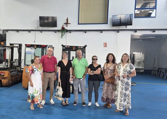 Imaxe da nova:A Xunta concedeu nos últimos 3 anos 466.000 euros á Confraría de Muros para afondar na mellora dos equipamentos portuarios