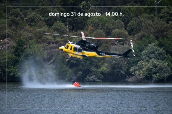 Imagen de la noticia:Medio Rural informa de la situación de los fuegos forestales con datos recogidos hasta las 14.00 h. de hoy