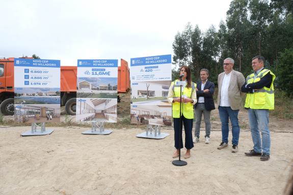 Imaxe da nova:A Xunta inicia a construción do novo colexio do Milladoiro para atender o incremento do alumnado