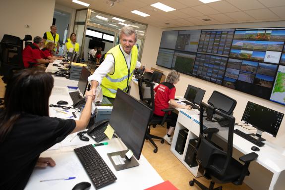 Imagen de la noticia:Rueda anuncia la desactivación del nivel 2 de emergencia en la provincia de Ourense y reitera el compromiso de la Xunta con ...