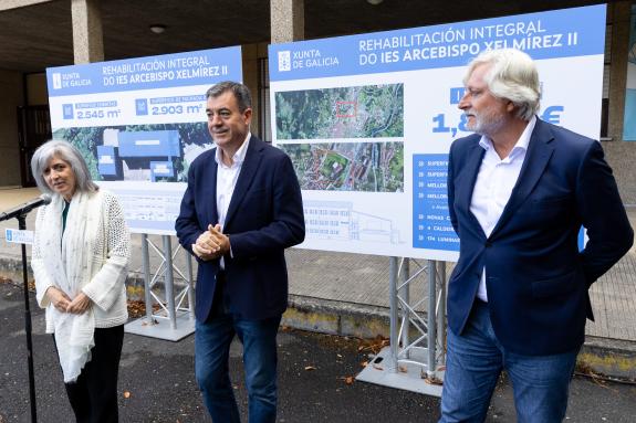 Imaxe da nova:A Xunta licita a rehabilitación integral do Instituto Arcebispo Xelmírez II cun investimento de case 2 M€