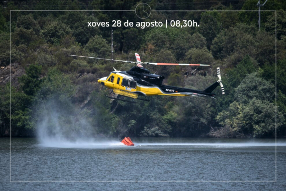Imagen de la noticia:Medio Rural informa de la situación de los incendios forestales con datos recogidos hasta las 08.30 h. de hoy