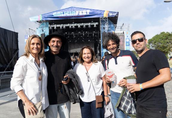 Imagen de la noticia:Ana Ortiz asiste a la primera jornada de Galicia Fest